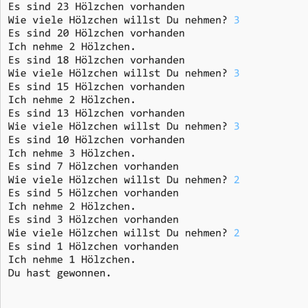 nim-spiel